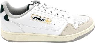 adidas Leren Sneakers met Su&egrave;de Inzetstukken - Heren - Skateschoenen - Wit - 42 EU - Su&egrave;de - Fitness