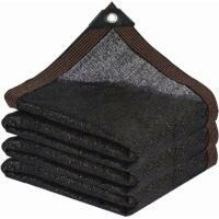 OEM Malla De Sombreo De 8 Puntas, 85% De Sombra, Reforzada, Vela De Sombra Gruesa, Malla Cortavientos Con Ojales, Para Cubrir Plantas/invernadero/jard&iacute;n/p