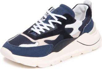 D.A.T.E. Fuga Canvas Sneakers - Heren - Sneakers - Blauw - 42 EU - Schoenen