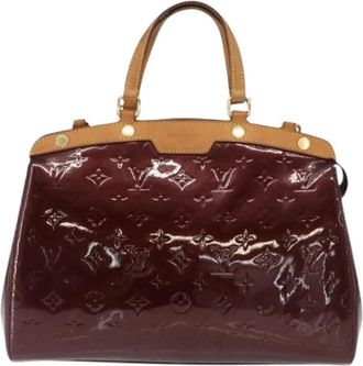 Louis Vuitton Pre-owned Handbags, female, Red, Size: ONE SIZE Pre-owned Canvas Handbag