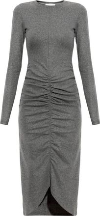 Isabel Marant Dylin Jurk - Dames - Casual kleedjes - Grijs - XS - Wol - Kleedjes