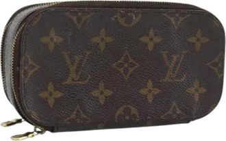 Louis Vuitton Pre-owned Cosmetic Pouch - Dames - Vintage Mini Tas - Bruin - ONE Size - Vintage