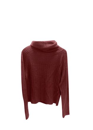 Bamford Burgundy Wool Knit Jumper Size XS
