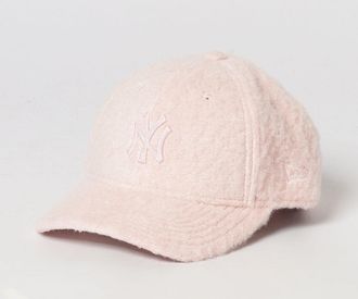 New Era Cappello 9Forty NY Yankees in shearling sintetico con logo tono su tono