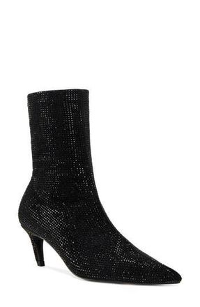 Azalea Wang Nerola Pointed Toe Bootie in Black at Nordstrom Rack, Size 7.5