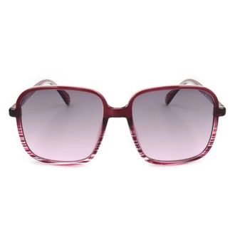 Guess Burgundy Square Ladies Sunglasses GF6146 72T 57