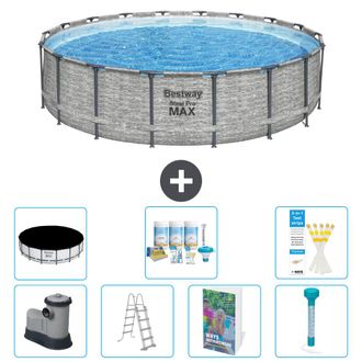 Bestway Piscina Bestway Steel Pro Max Redonda - 549x122 Cm - 8-piezas S574