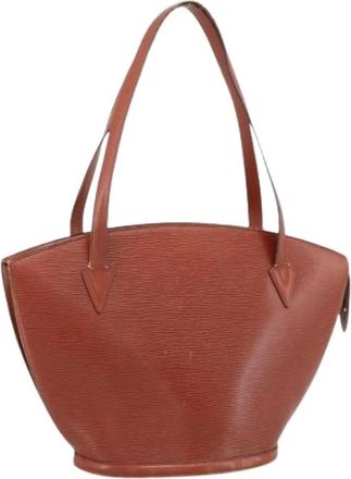 Louis Vuitton Pre-owned Handbags, female, Brown, Size: ONE SIZE Pre-owned Saint Jacques Shopping Shoulder Bag
