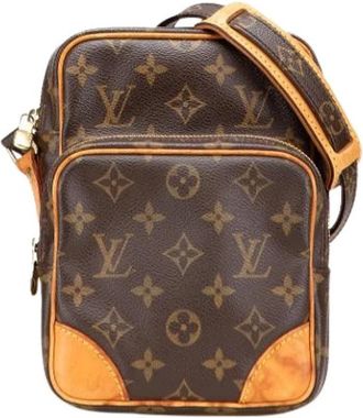 Louis Vuitton Pre-owned Cross Body Bags, female, Brown, Size: ONE SIZE Pre-owned Amazone Crossbody Bag
