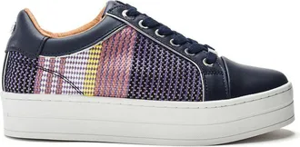 Moda in Pelle Moda in Pelle Womens Buttercupp Navy Sneakers Textile - Size EU 40