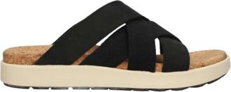 Keen Elle Mixed Slide - Dames - Sandalen - Zwart - 39 EU - Leer - Schoenen