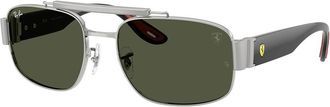 Ray-Ban RB3797M F03131 Mens Sunglasses Silver Size 58