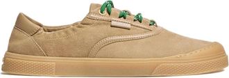 Moncler Vera Leisure Sneakers - Dames - Sneakers - Beige - 39 EU - Leer - Schoenen