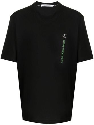 Calvin Klein T-shirt con stampa - Nero