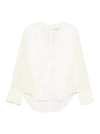 Victoria Beckham V-Neck Gathered Top