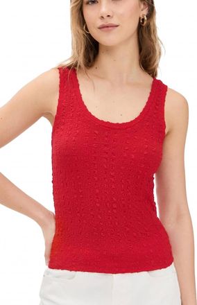 Enza Costa Puckered Tank