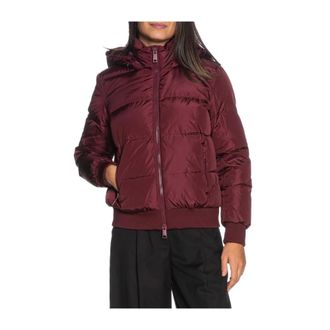 A|X Armani Exchange Quilted Hooded Down Jacket