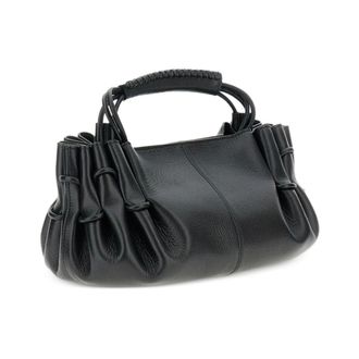 Hereu Arta Pleated Shoulder Bag - female - Hereu - Shoulder Bags - Black - ONE SIZE - Bags