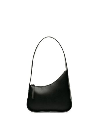 The Row 2020-2023 Leather Half Moon shoulder bag - Black