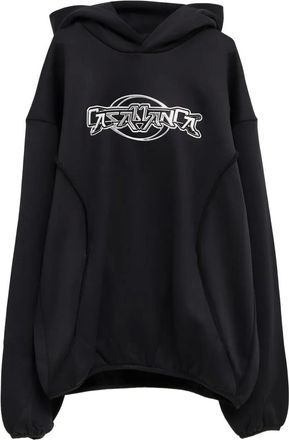 Casablanca logo hoodie - Black