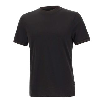 HUGO BOSS Hugo, T-Shirts, male, Black, Size: 3XL H-Tessler T-Shirt