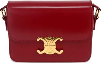 Celine Borsa a spalla Triomphe - Rosso