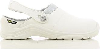 Cortina Cortina - Zueco De Cocina Ligero Cortado - Piel Blanca - Talla 39