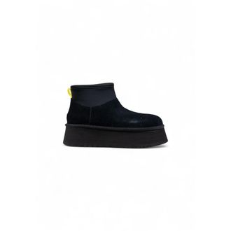 UGG UGG Zwarte Su&egrave;de Leren Enkellaarzen