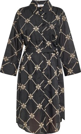 Usha Jurk Dames zwart