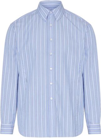 Maison Margiela Light Blue Longsleeve shirt with logo