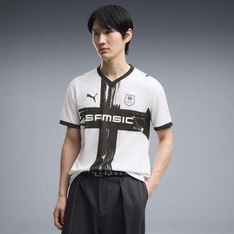 Puma Maglia Away Stade Rennais 26/27 da uomo, Abbigliamento, Bianco, 3XL