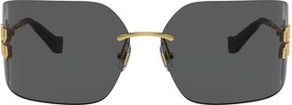 Miu Miu Aube Sunglasses, Woman, Slate Gray Lenses