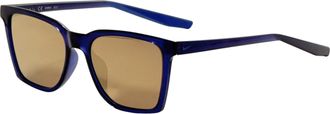 Nike Mens 54 mm Blue Sunglasses