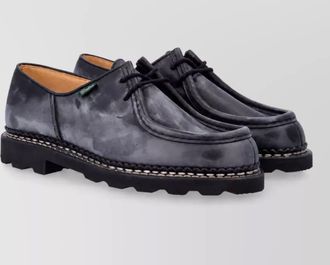 Paraboot leather derby shoes