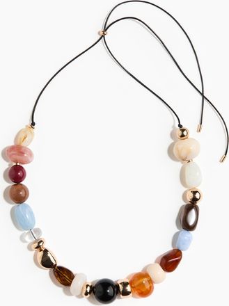 H&M Kordelkette mit Kunststoffperlen - Gold