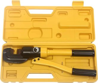 OEM Cortadora De Barras Hidr&aacute;ulica, Fuerza De 12 Toneladas, Dise&ntilde;o Port&aacute;til, Color Amarillo
