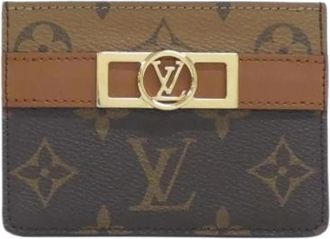 Louis Vuitton Pre-owned Card Case - unisex - Vintage Accessoires - Bruin - ONE Size - Vintage