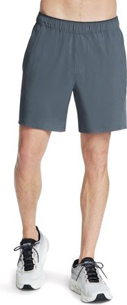 Skechers Performance Premier 7 Inch Korte Polyester Heren Zwarte Sportbroek