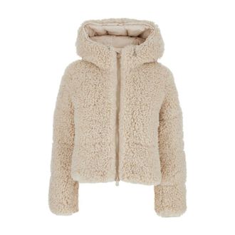 Save The Duck Dames, Jassen, Beige, Maat: 2XS Poliester