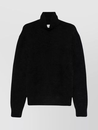 Ami mohair alpaca high neck sweater