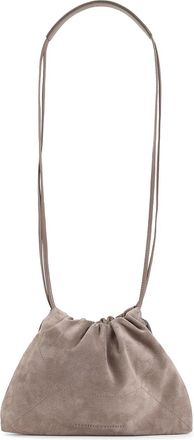 Brunello Cucinelli Suede Cross Body Bag