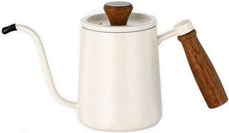 OEM Cafetera, Tetera, Hervidor De Agua Con Cuello De Cisne, Hervidor Con Cuello De Cisne, 600 Ml, Hervidor De Goteo, Apto Para Caf&eacute; Y T&eacute;, Negro