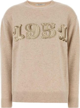 Max Mara Sand wool blend Plata sweater