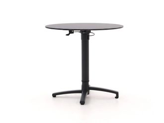 Bellagio la vita attrattiva Bellagio Canzo klaptafel &oslash;80 (h:73/109cm) verstelbaar