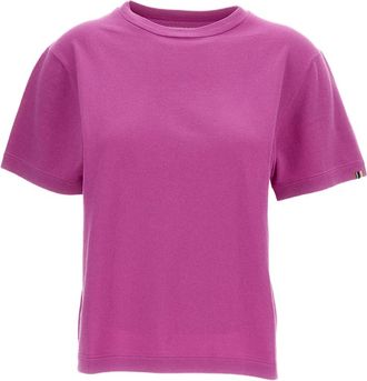 Extreme Cashmere Crew Neck T-Shirt in Cotton and Cashmere Blend