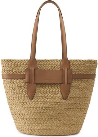 Helen Kaminski Lipari Raffia Tote in Natural/Caramel at Nordstrom