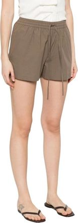 Matteau Short Shorts, female, Brown, Size: L Relaxed Short