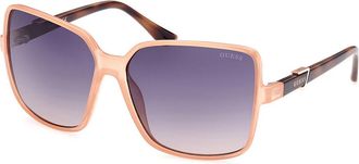 Guess GU7812 72W Womens Sunglasses Brown Size 61