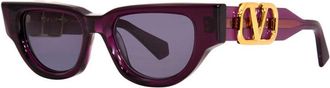 Valentino V-DUE VLS-103D Crystal Purple/Yellow Gold/Dark Grey AR