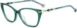 Carolina Herrera Optical Frame - Dames - Brillen - Groen - 55 MM - Accessoires